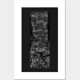 Monochrome HDR Abstract of Viaduct Arch Bricks Posters and Art